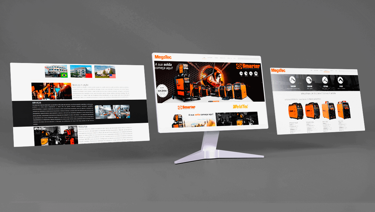 Projeto Megatec Site institucional